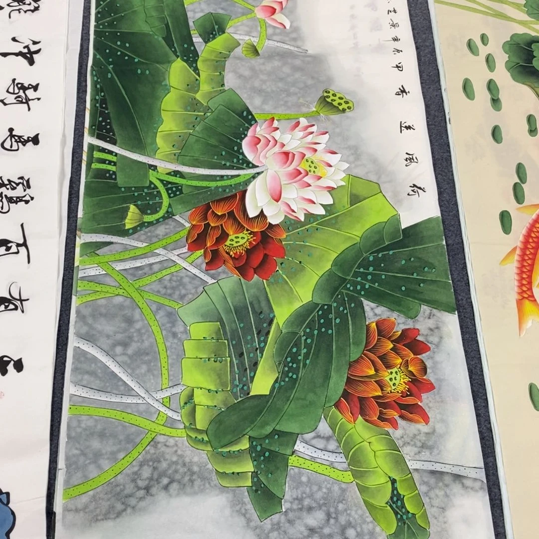 国画140✖️70工笔画画画画画画画画