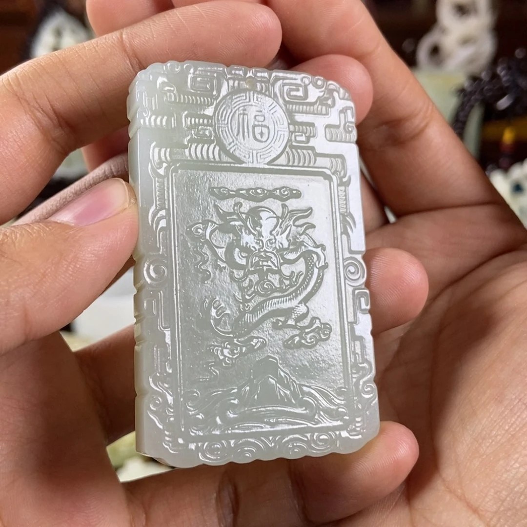 和田玉挂件未镶嵌用*