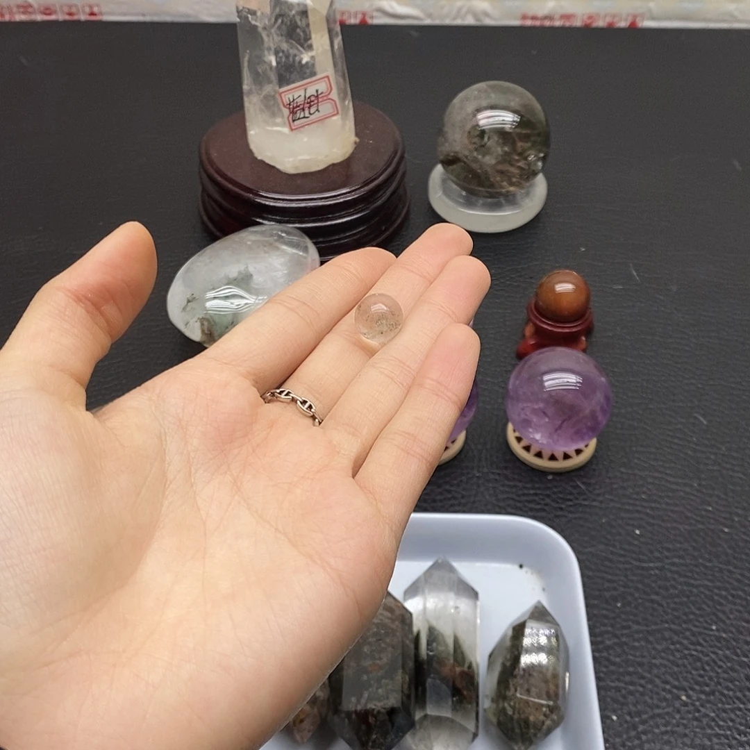 未镶嵌珠宝半成品水晶223水晶石