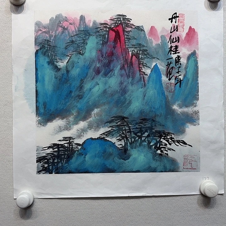 国画姜国华国画作品
