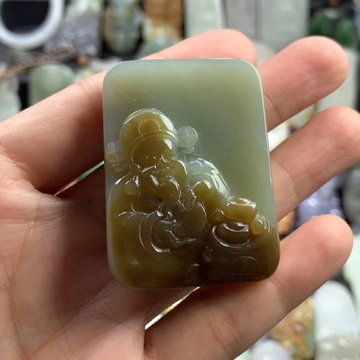 颈饰未镶嵌和田玉