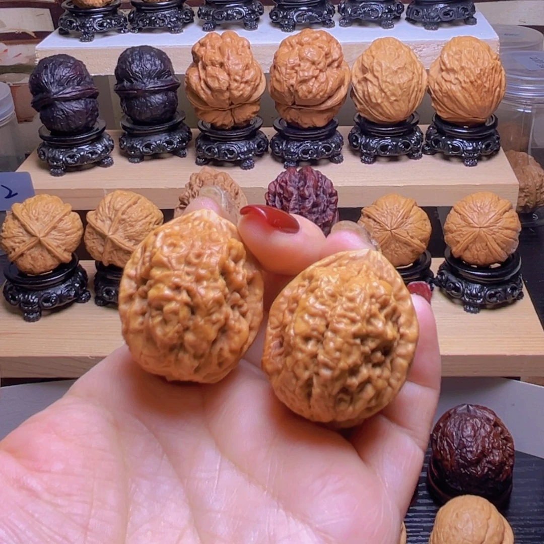 文玩核桃吊坠9w卧龙蟾38尺