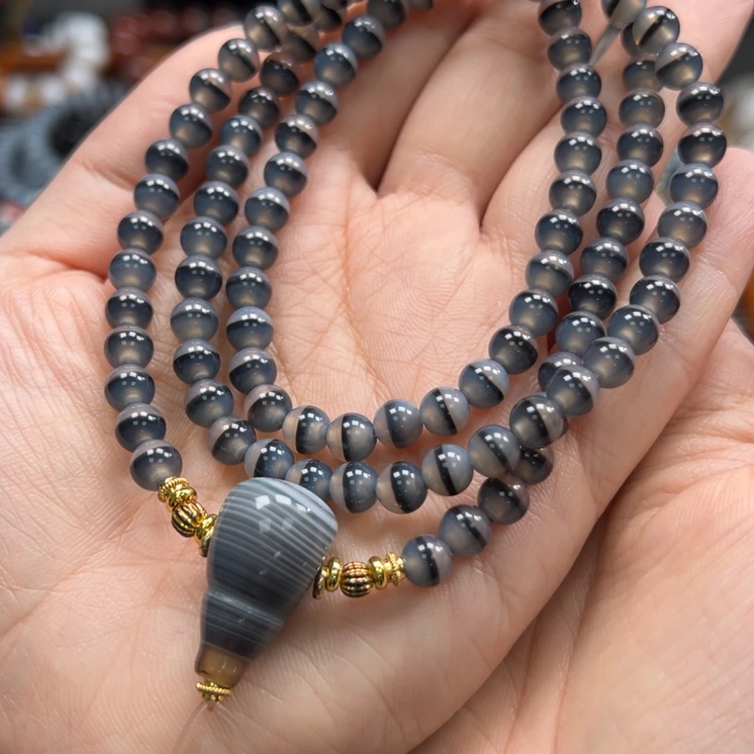 玛瑙/玉髓合金手链