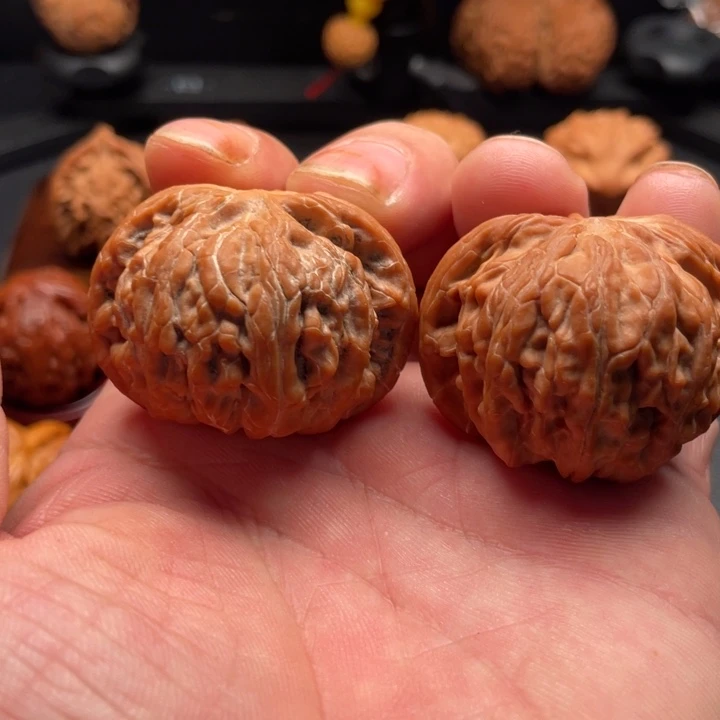 文玩核桃把件42正磨