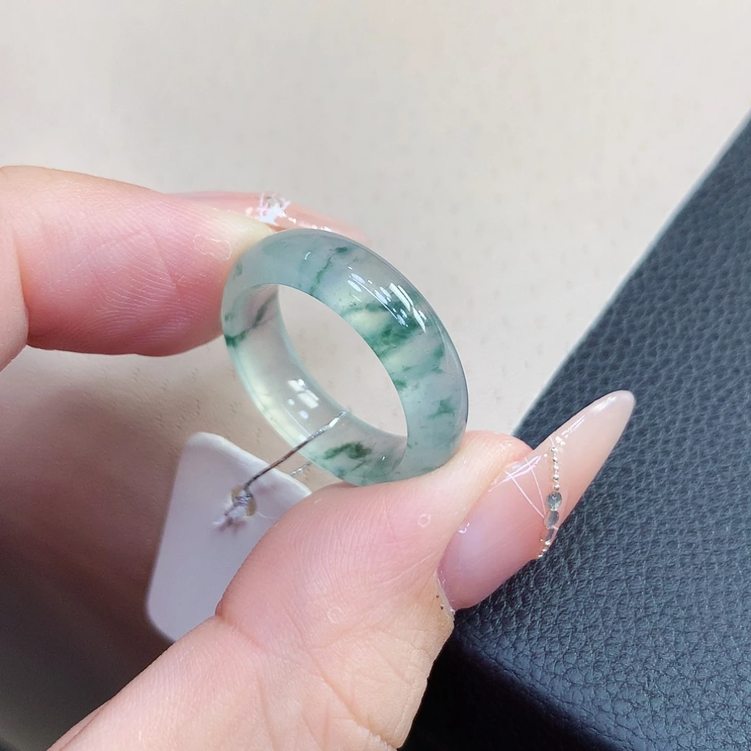 未镶嵌戒指翡翠14号