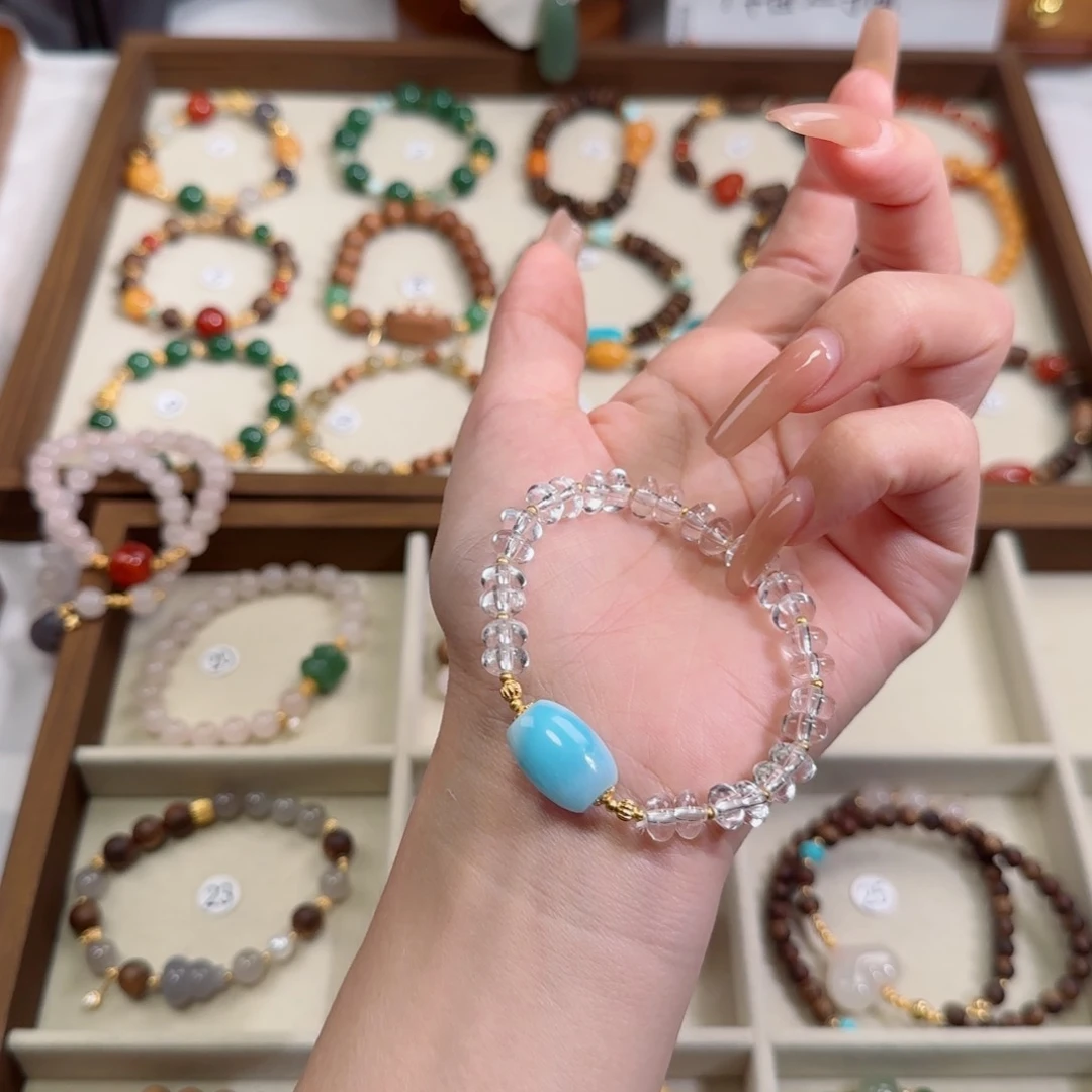 手链未镶嵌和田玉（糖玉）^****+