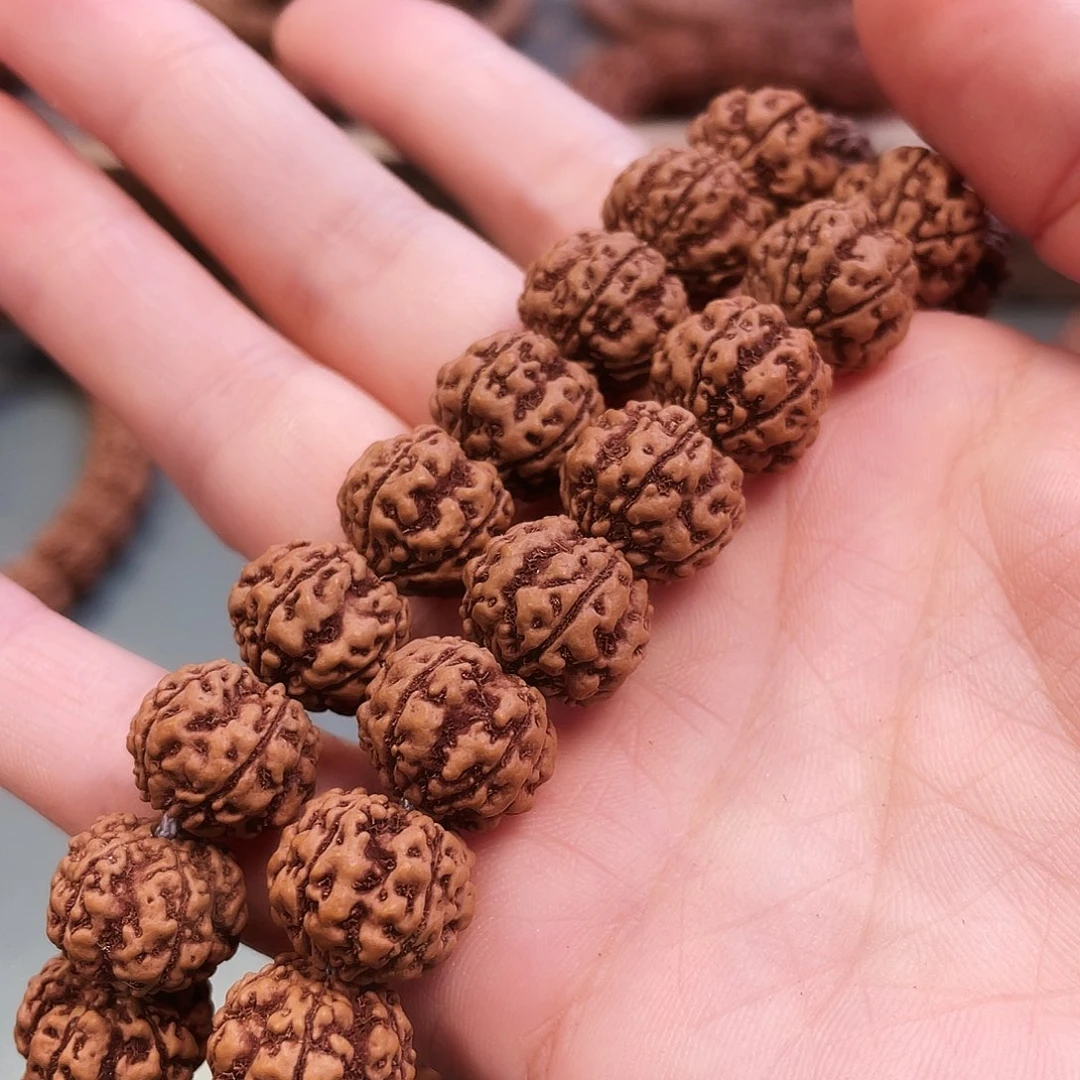 福***金刚菩提手串红方印14➕