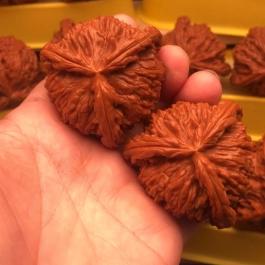 山***猫吊坠文玩核桃核桃