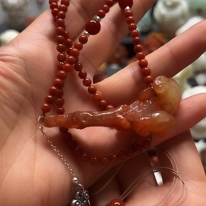 蛇纹石玉吊坠未镶嵌随*