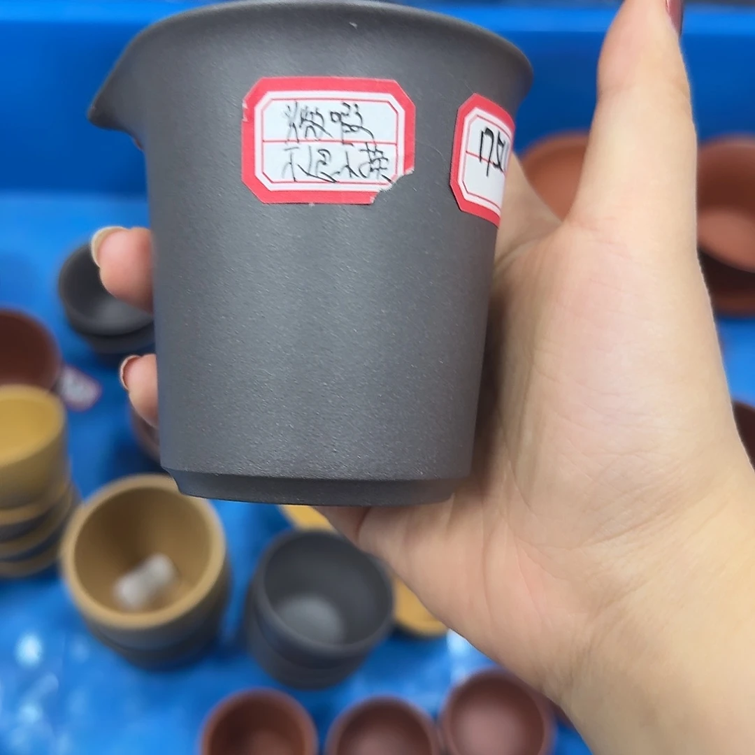 紫砂茶壶黄龙山原矿天青