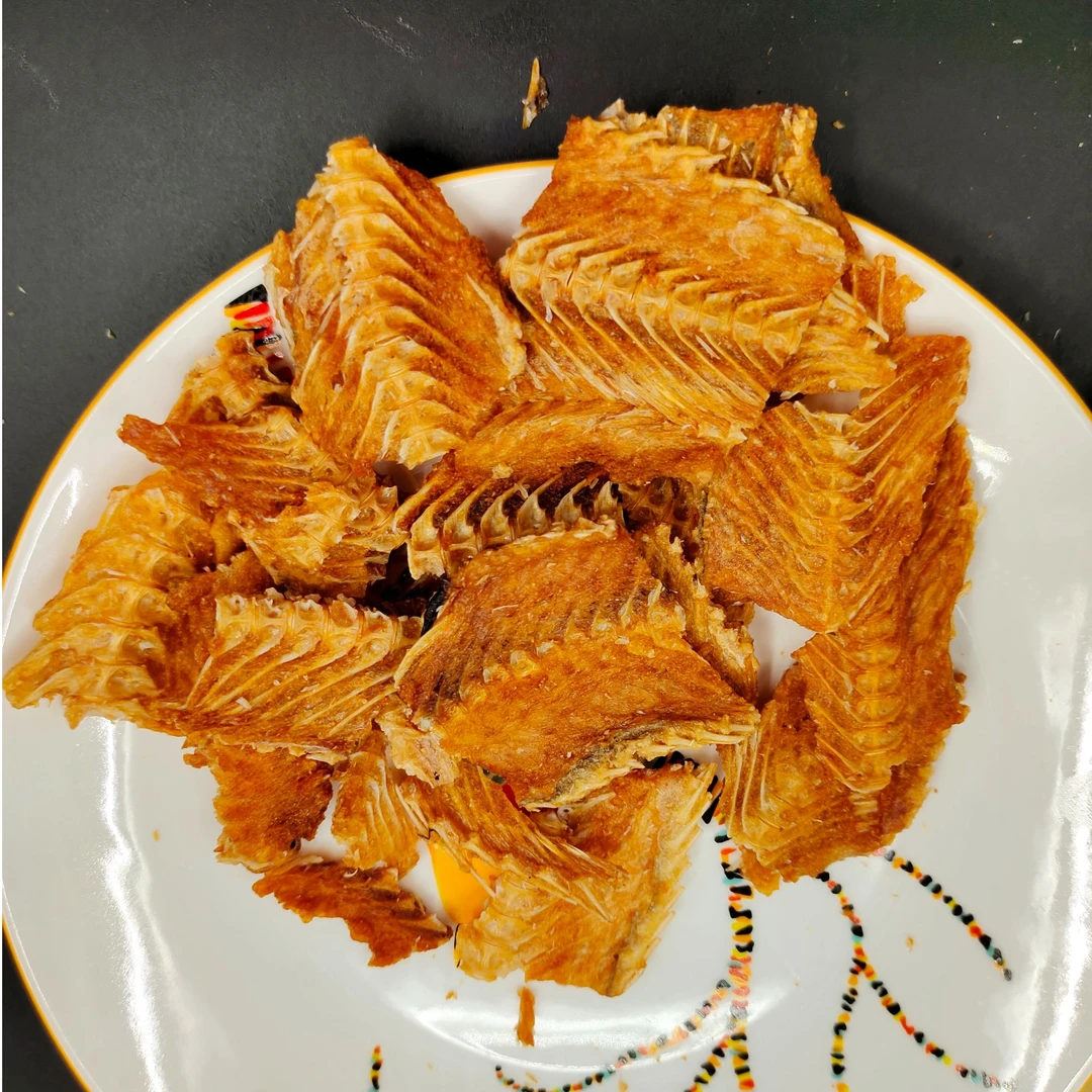 香酥鱼排酥鱼骨头粒香脆烤小酥鱼鱼刺干即食海鲜海味零食干货