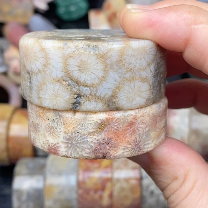 硅化玉颈饰未镶嵌