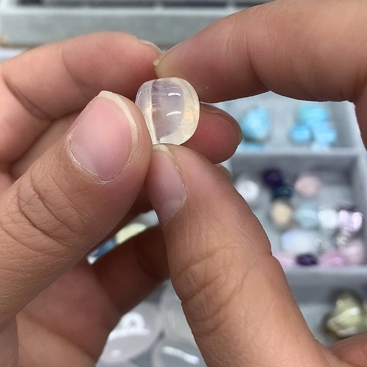 水晶珠宝半成品银S925镶嵌