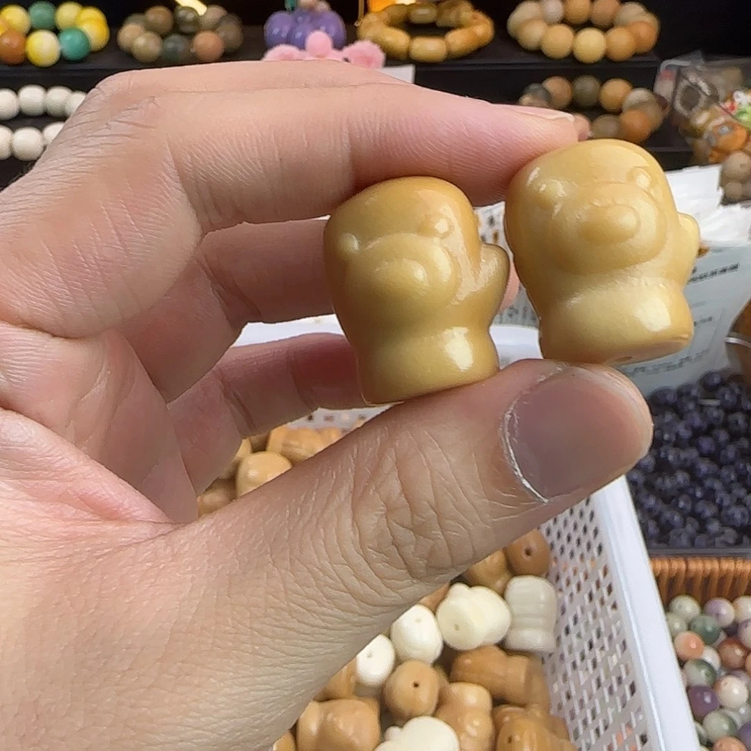 菩提根/象牙果手串象牙果小熊手套20颗不挑瑕