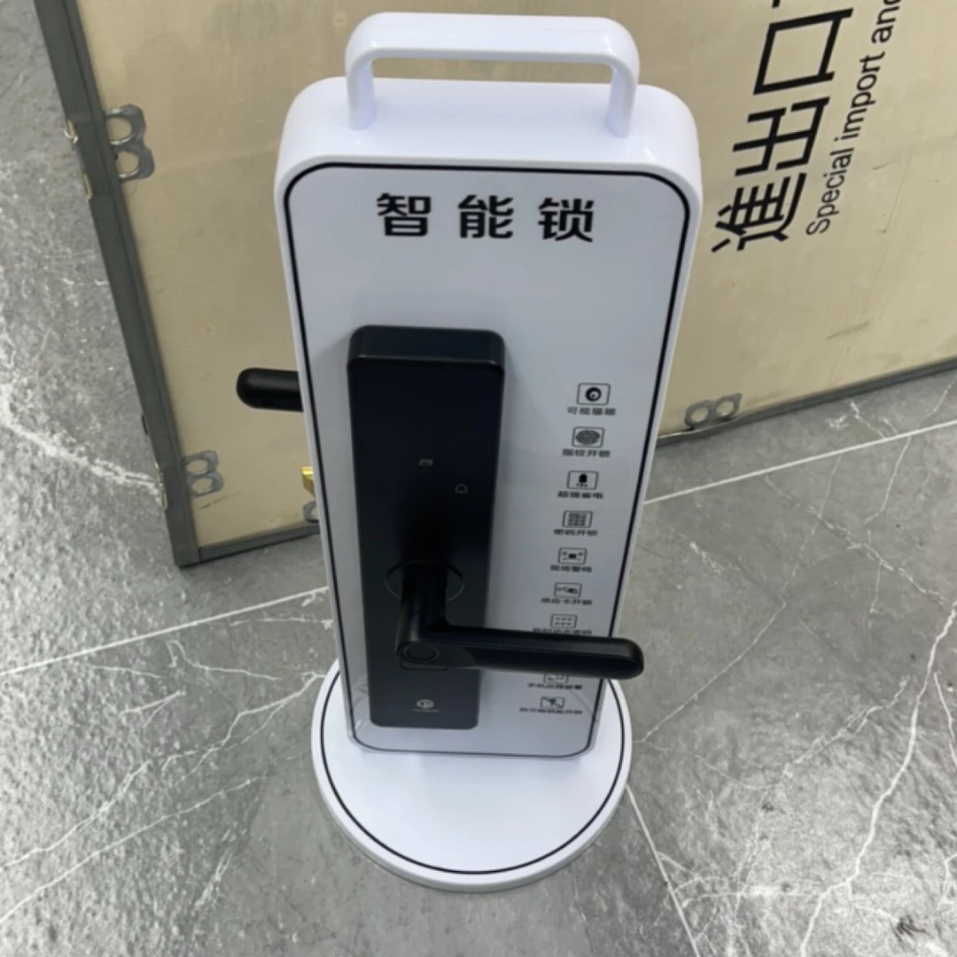 指纹密码卡片机械开锁小程序远程开锁包上门安装的密码锁