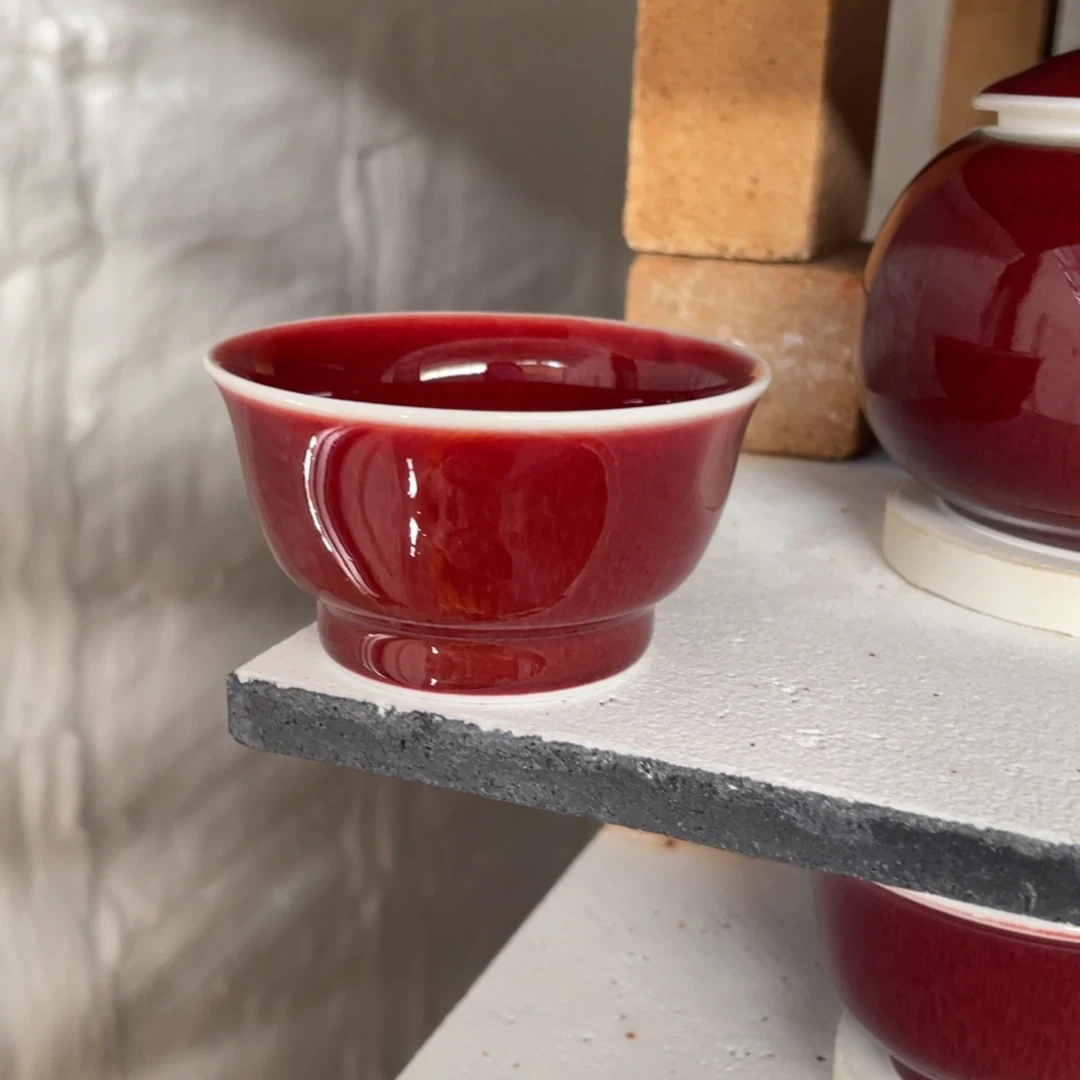 清欢雅玩原矿郎红福利杯