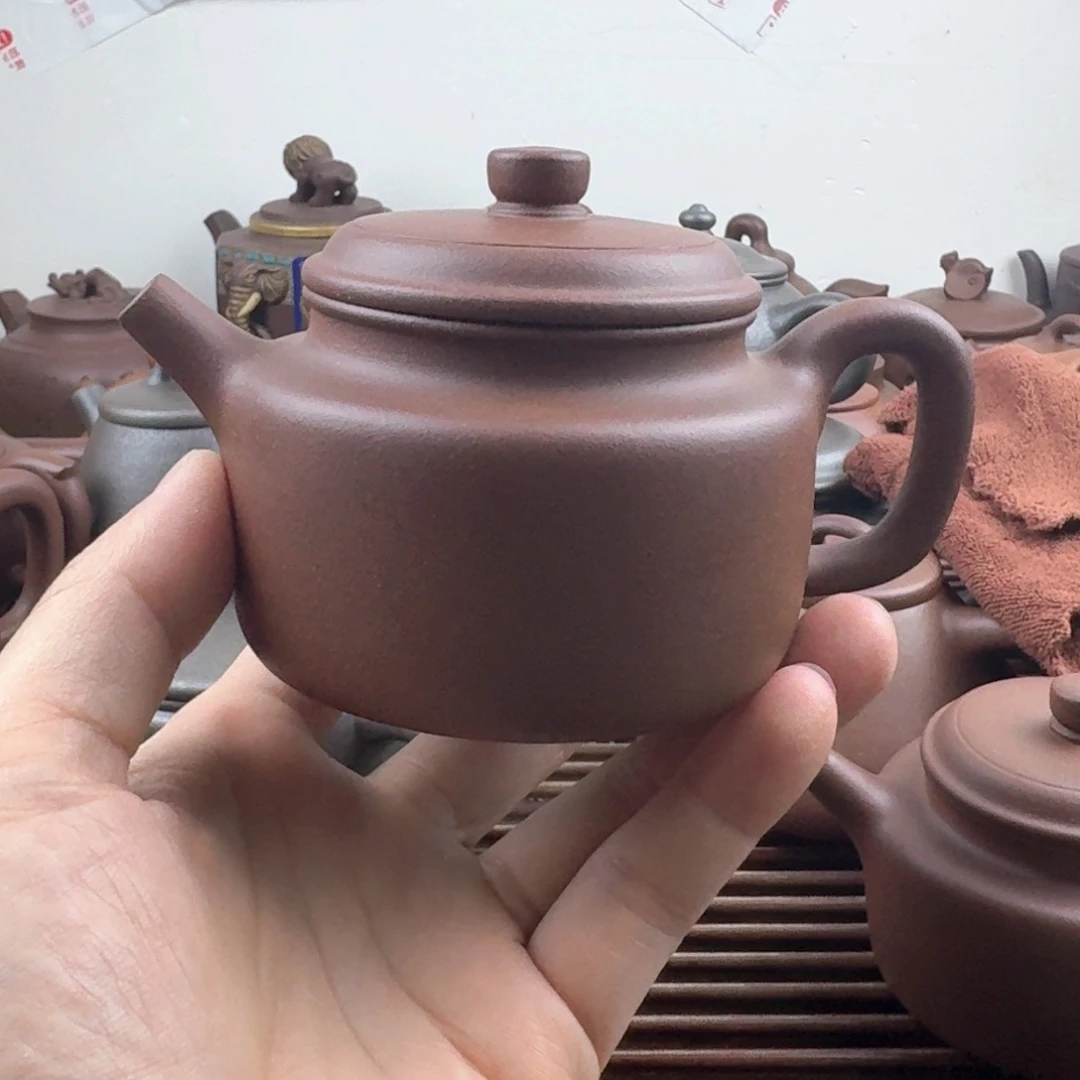 茶壶紫砂德钟230cc台西嫩底槽清