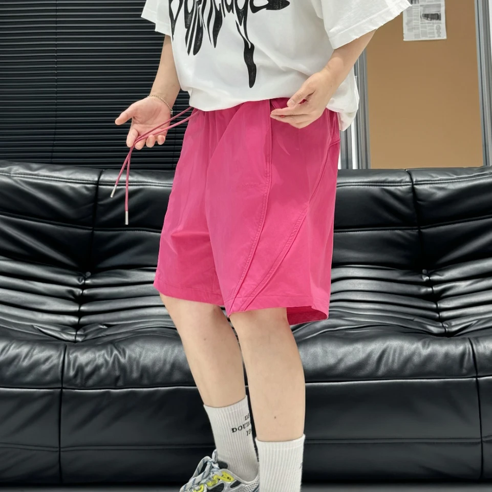 新款超薄速干休闲五分裤男女同款潮牌短裤DM555