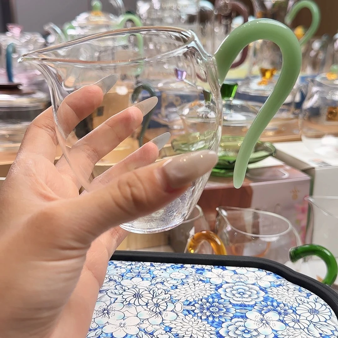 怡然公道杯禾器浅玉色