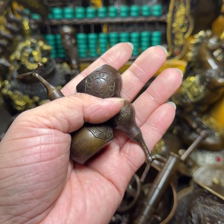 铜器摆件收收藏藏