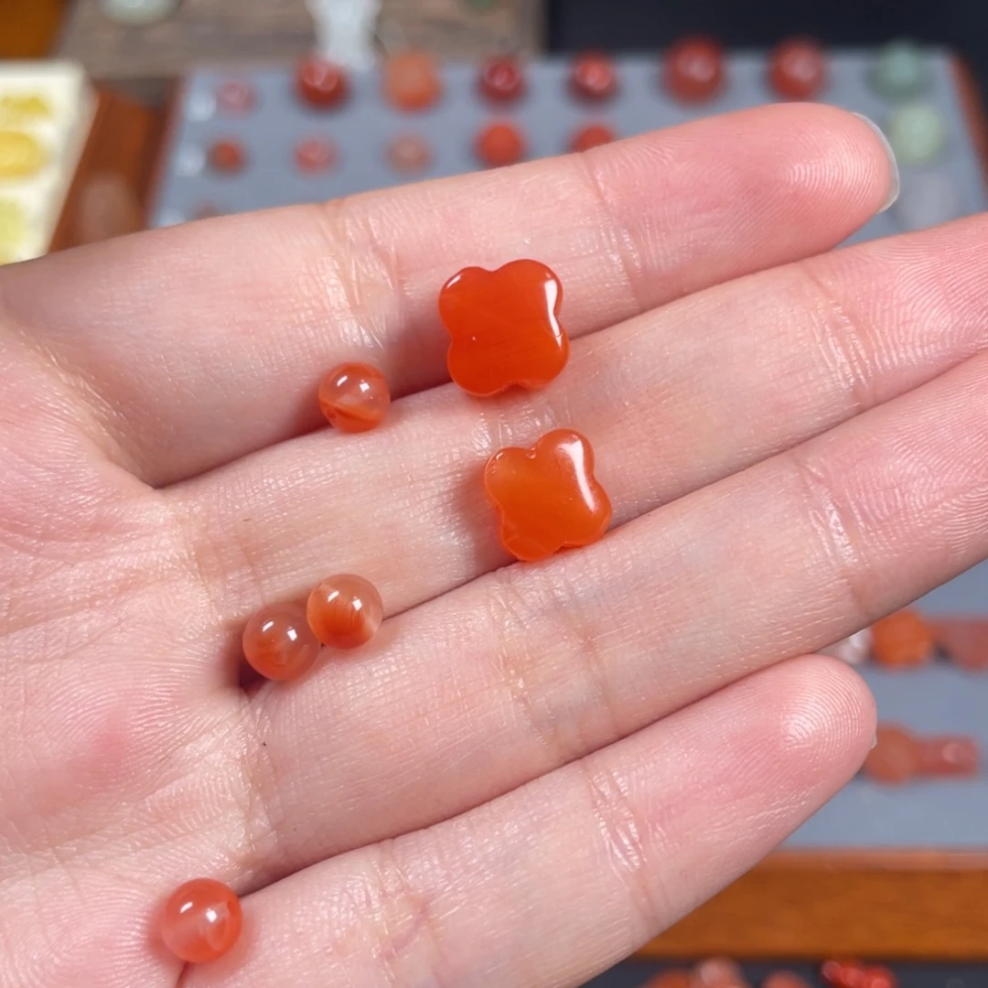 南红玛瑙手绳工费未镶嵌两条工费不退不换
