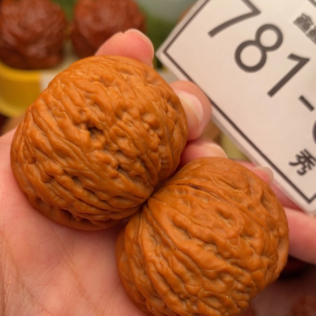 文玩核桃把件铁锤38……