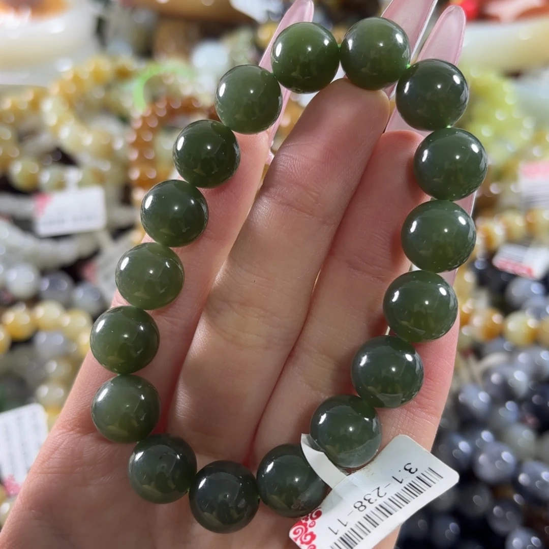 和田玉未镶嵌手链139