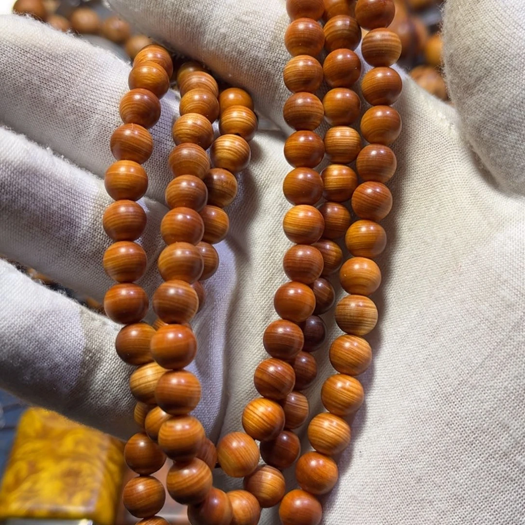 手串/手链柏木（崖柏）0.8108太行料精工红油 超大福利