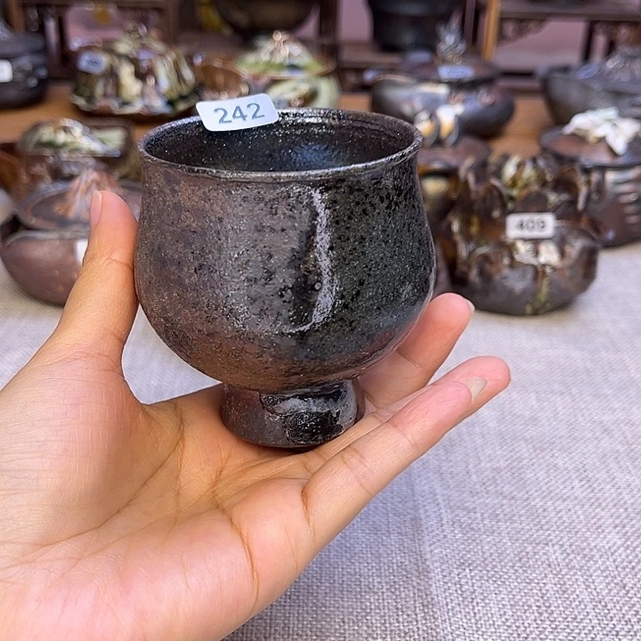 裸柴烧手工陶瓷茶器