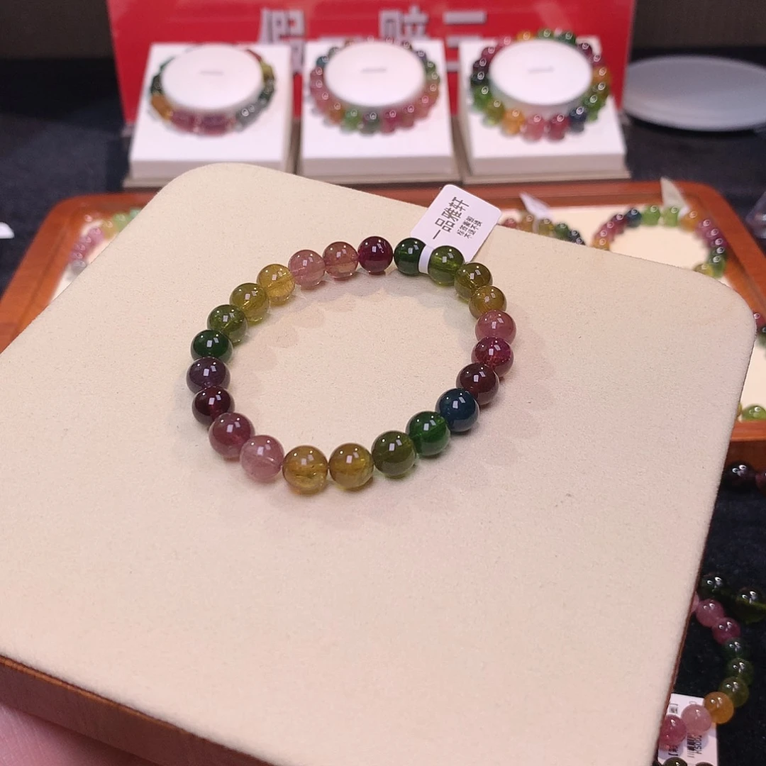 碧玺手串未镶嵌碧玺