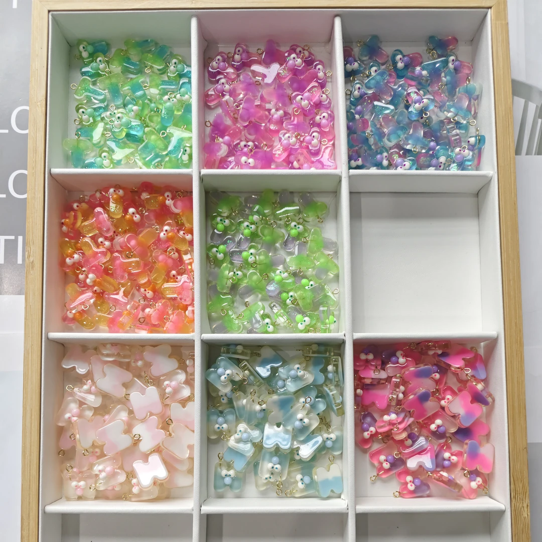 韩国家定制字母可爱小精灵吊孔