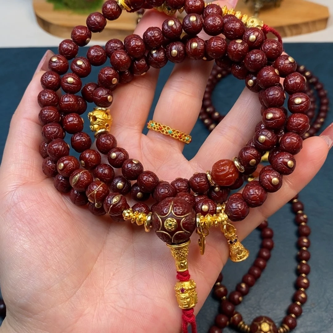 手串凤眼菩提108满配8.5