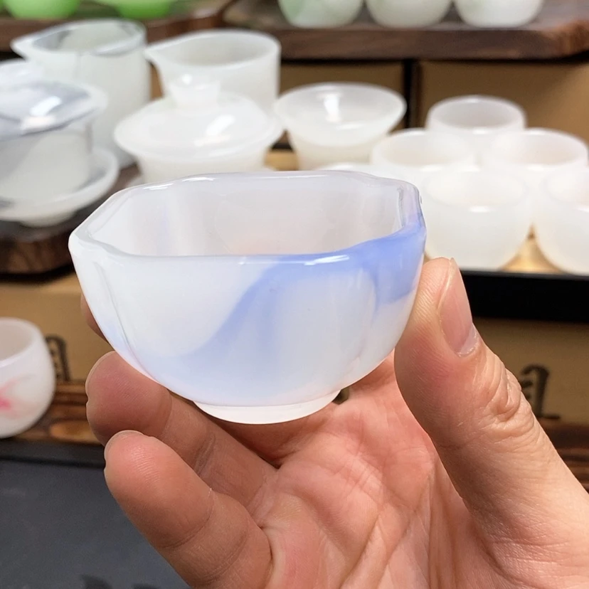 【闪购商品】手工艺品琉璃高端飘兰 24个杯子