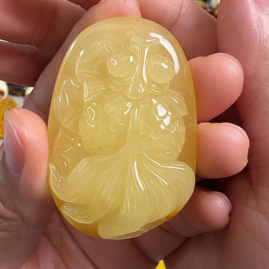 蜜蜡未镶嵌裸石蜜蜡