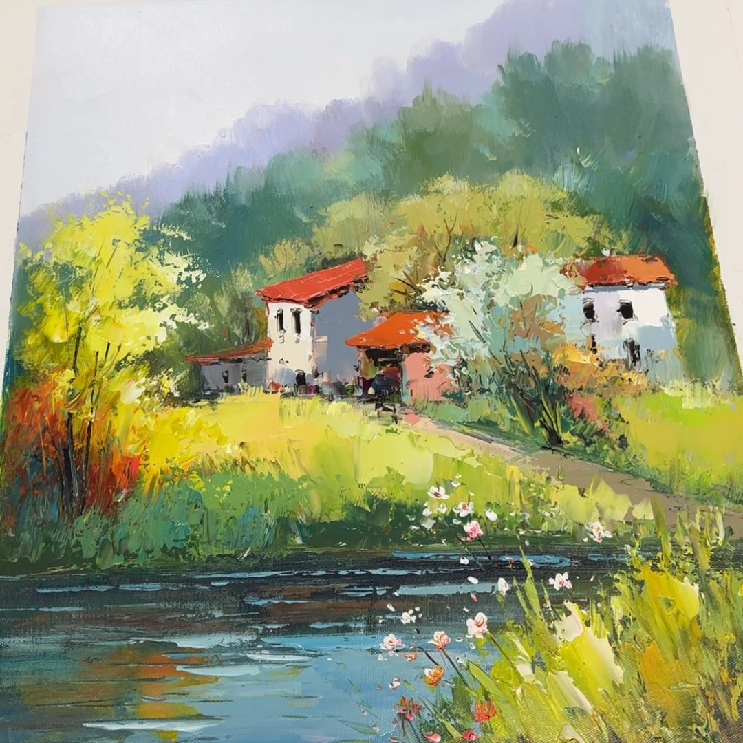 油画我也不知道为什么这么喜欢