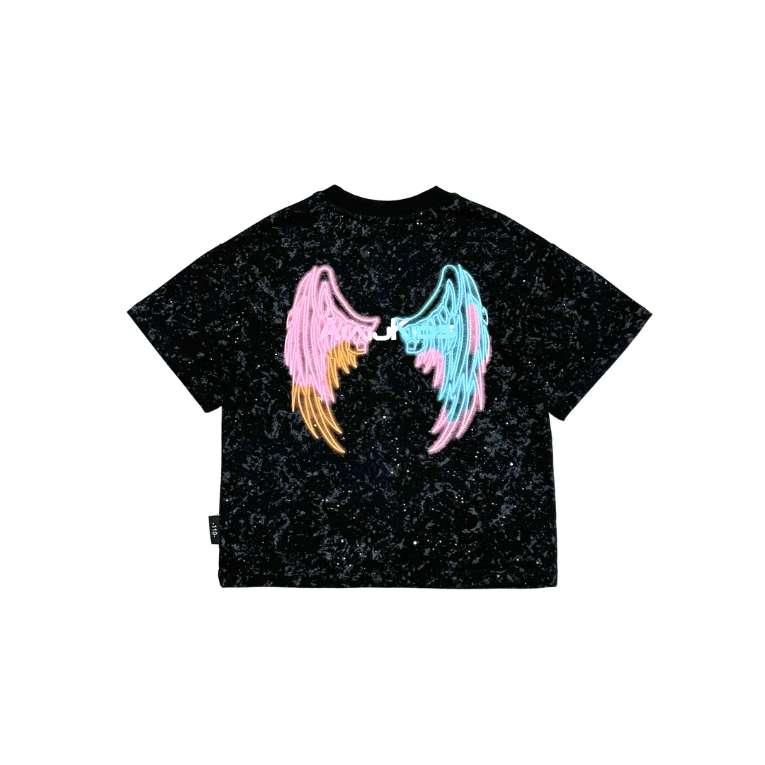 舅舅严选童装夏季男童潮韩版百搭时尚宽松休闲圆领套头短袖C88793