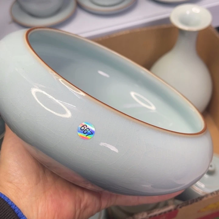 汝州原矿原釉微瑕667