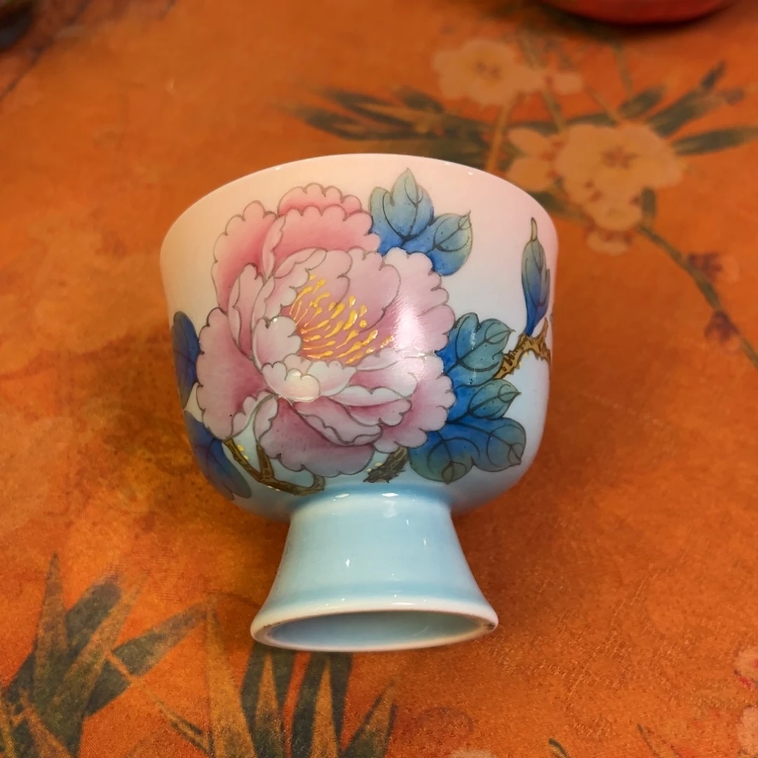 柴烧手工手绘陶瓷