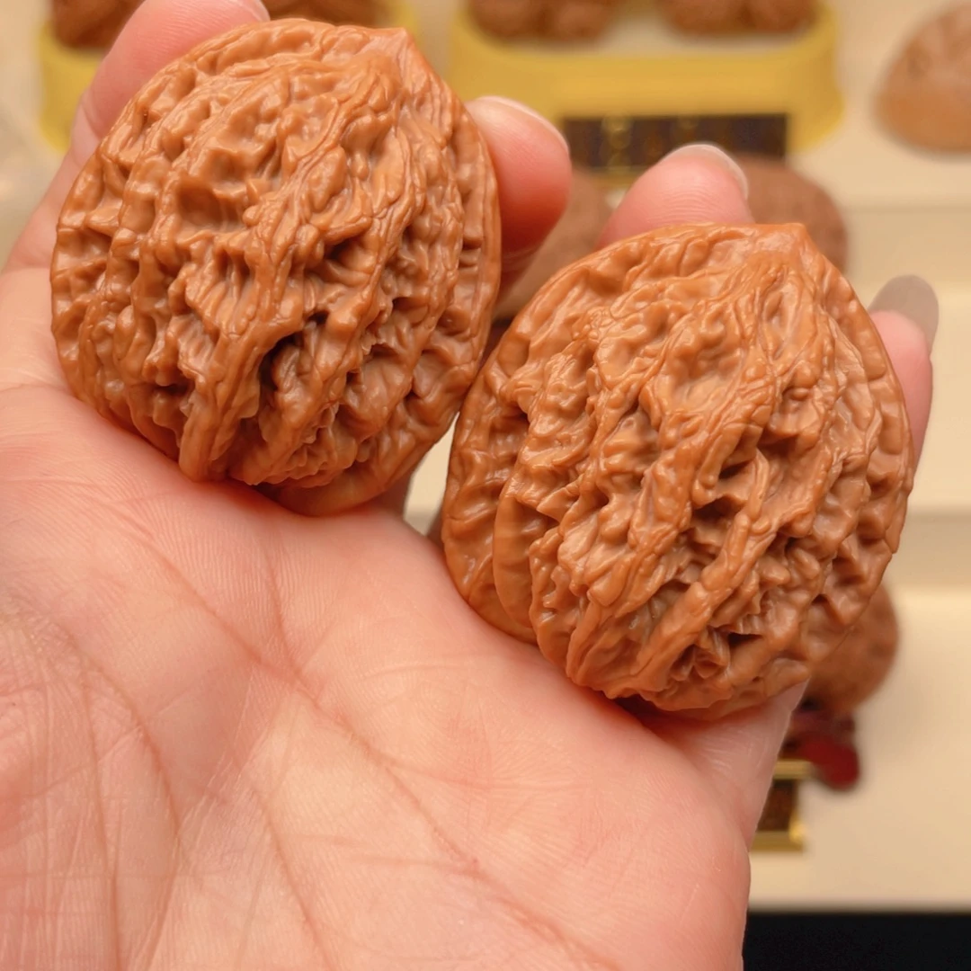 把件文玩核桃麦虎40