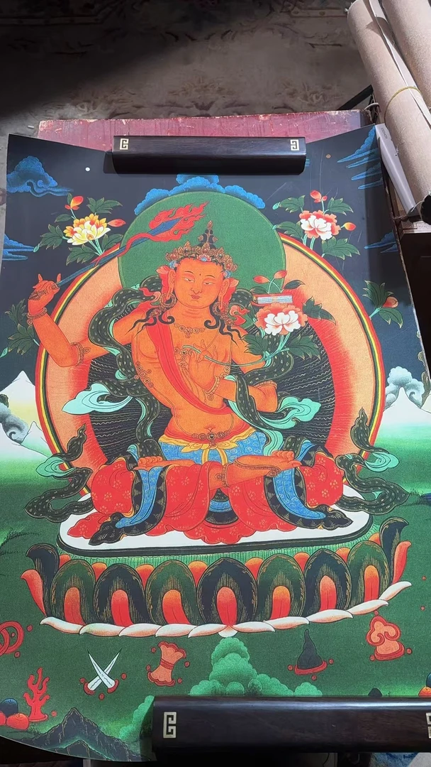 龙妹漂亮的唐卡320