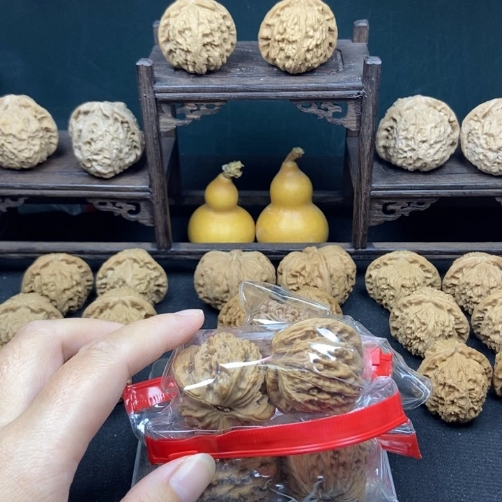手串/手链核桃3对楼子有瑕有黄不退换