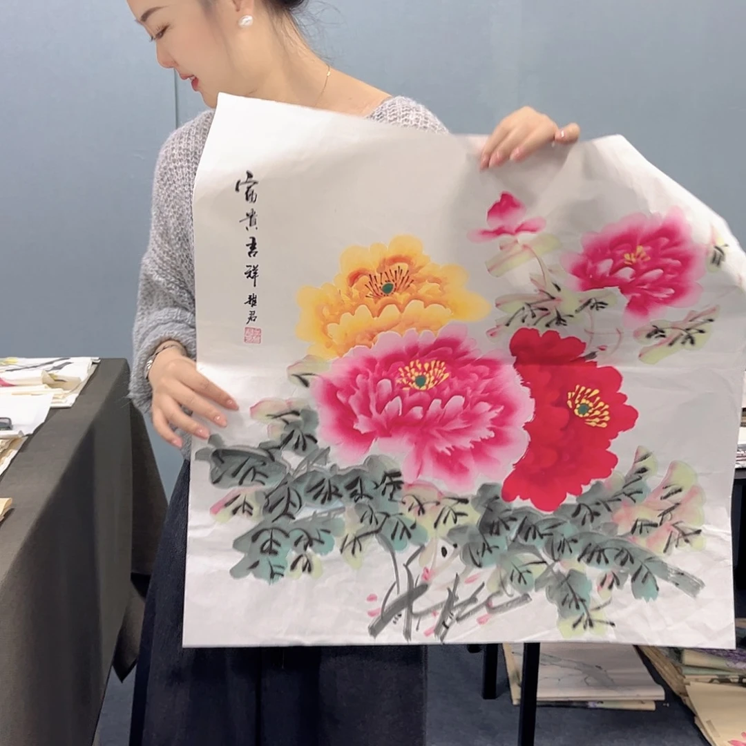 国画国画老师作品