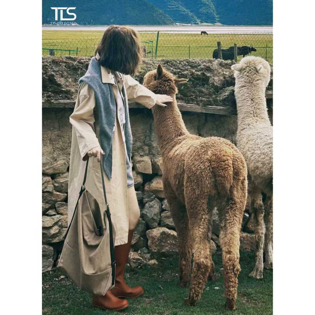 TT【伦敦风衣】100棉经典巴恩风宽松高级感中长款风衣外套FY5002