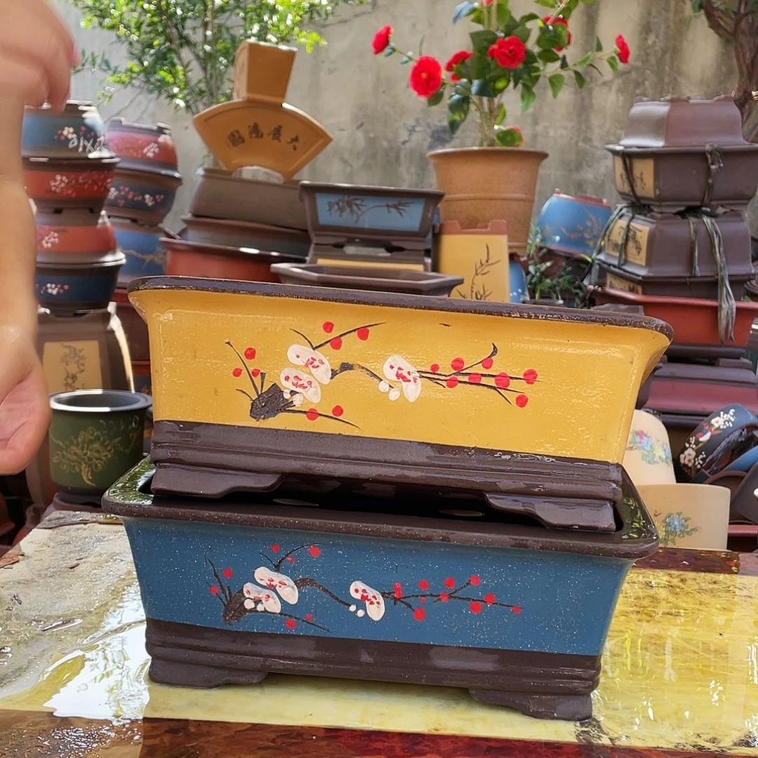 36蓝点菜马槽+36黄点菜马槽