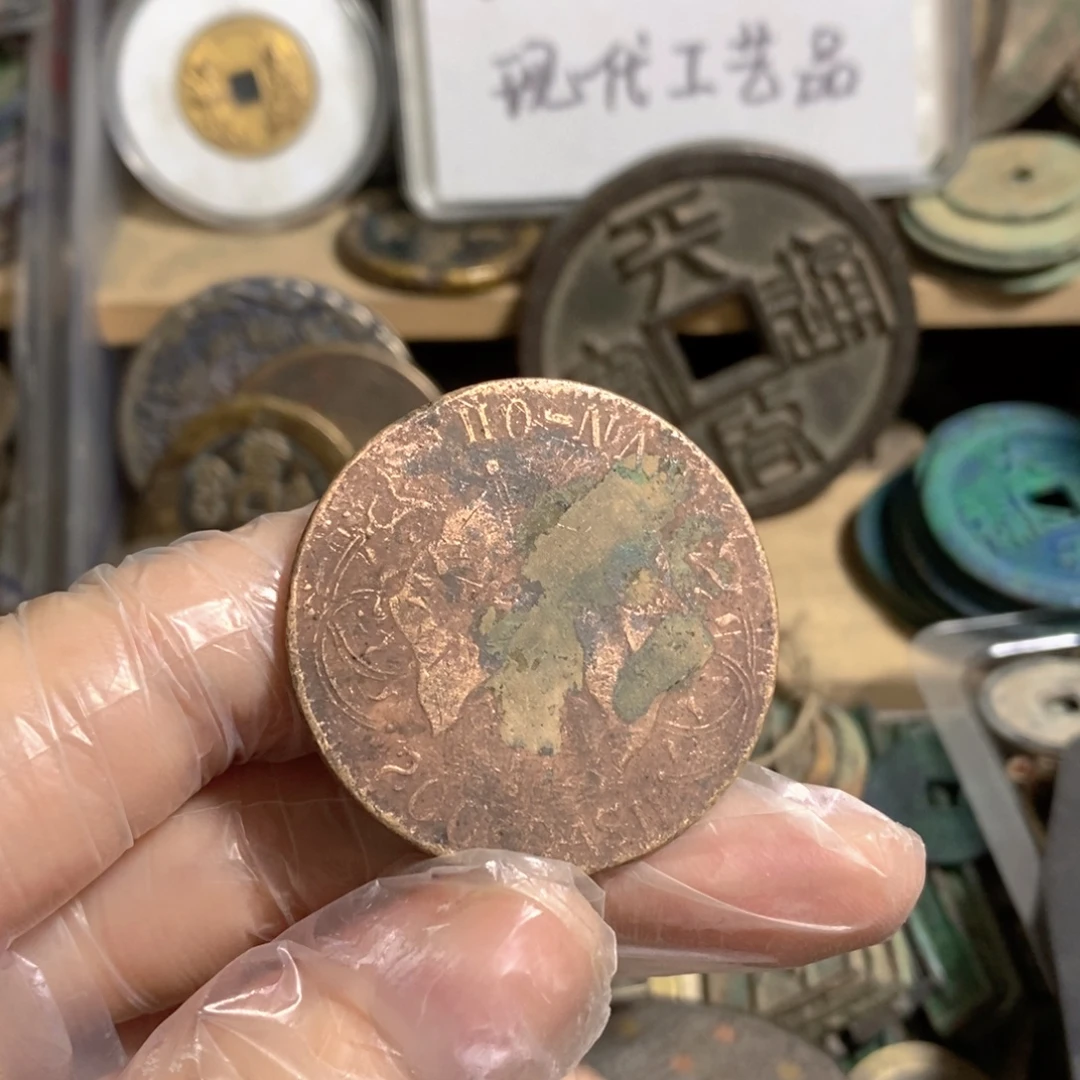 铜现代工艺品学习币