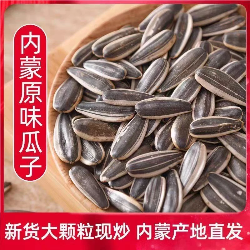 内蒙古原味熟瓜子当季新货中大颗粒皮薄易嗑追剧休闲炒货零食