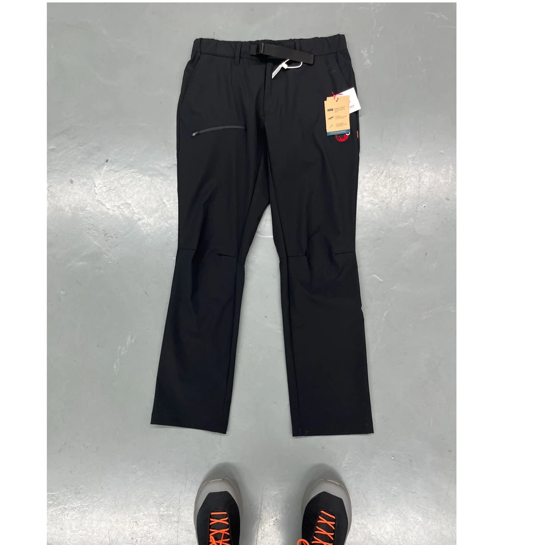 红象刺绣腰带户外速干防风冲锋裤