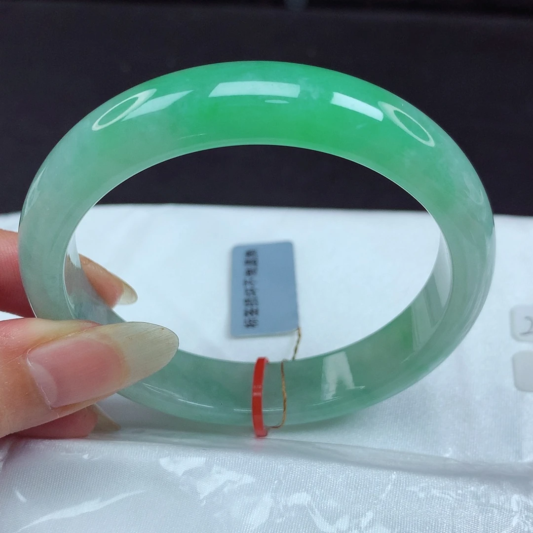 未镶嵌手镯翡翠60圈742