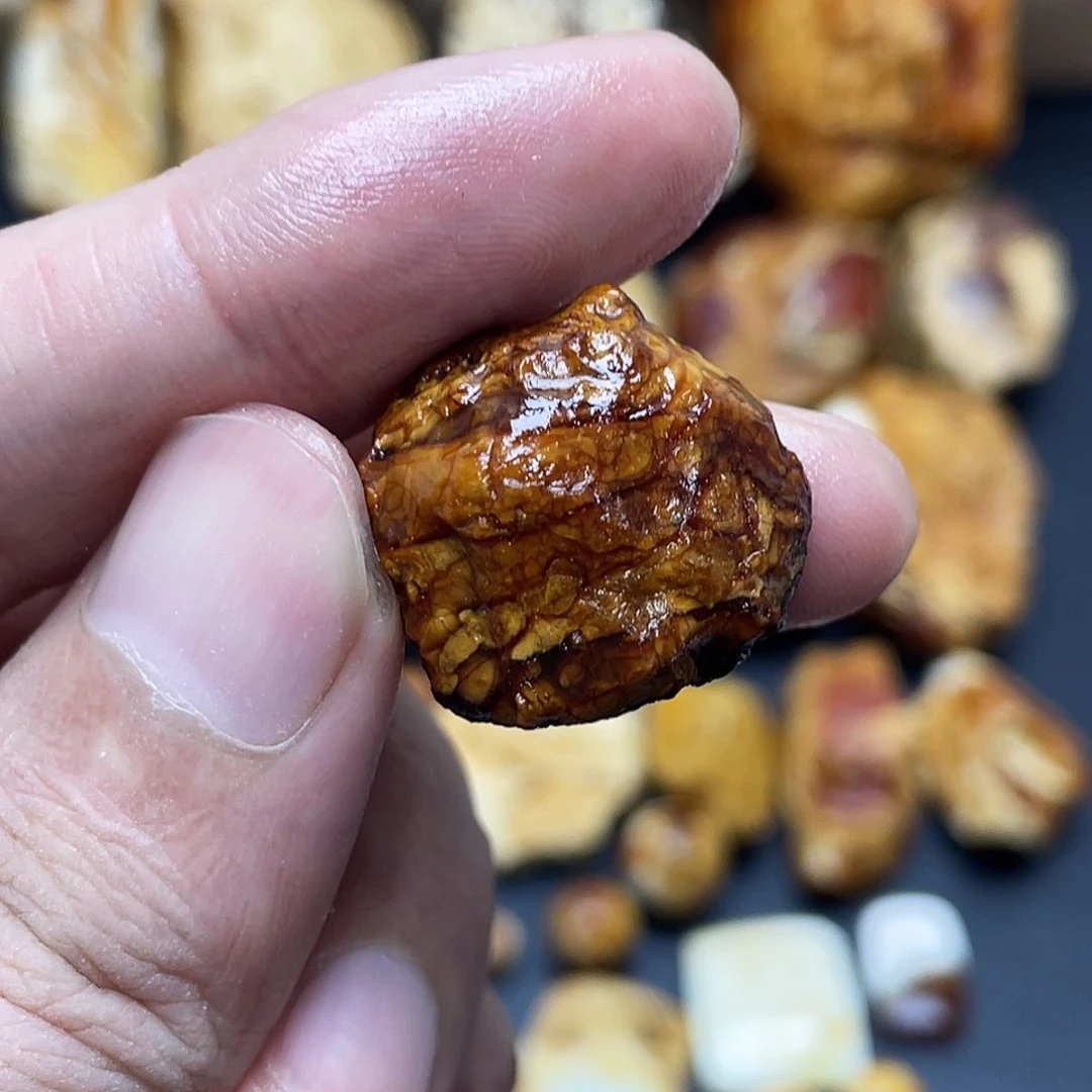 定制琥珀未镶嵌无****8定制