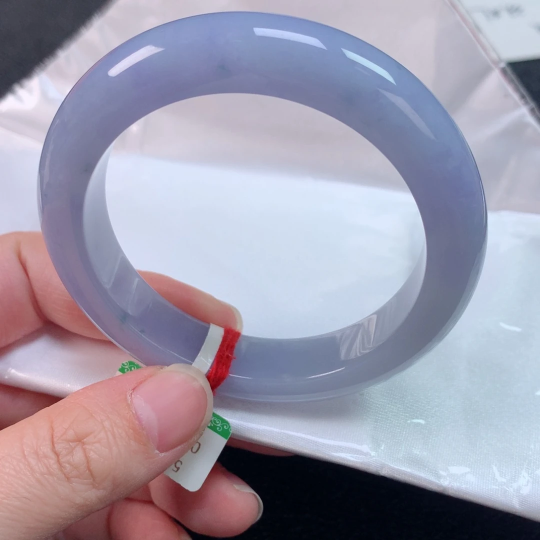 未镶嵌手镯翡翠缅甸天然翡翠手镯55